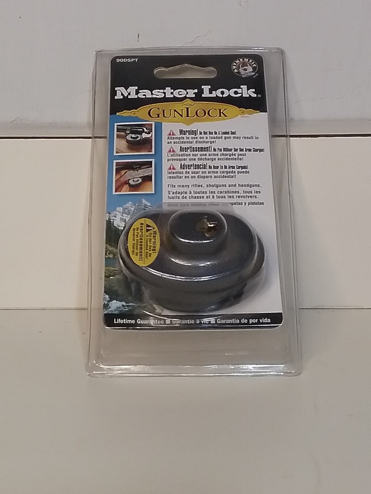 Master Lock 90DSPT Keyed Gun Trigger Lock, 1 Pack Gun Lock