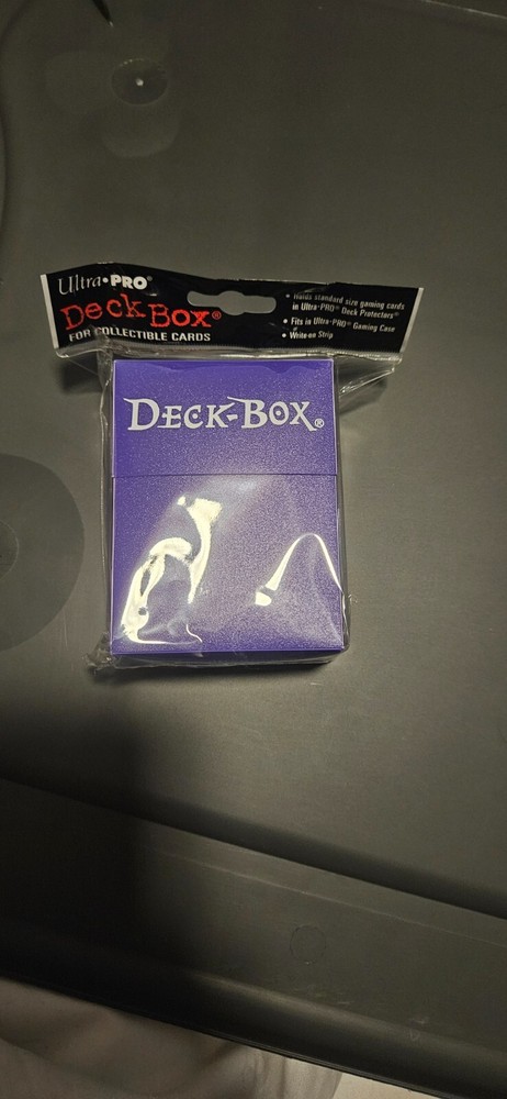 Ultra Pro 80 Card Deck Box - Purple