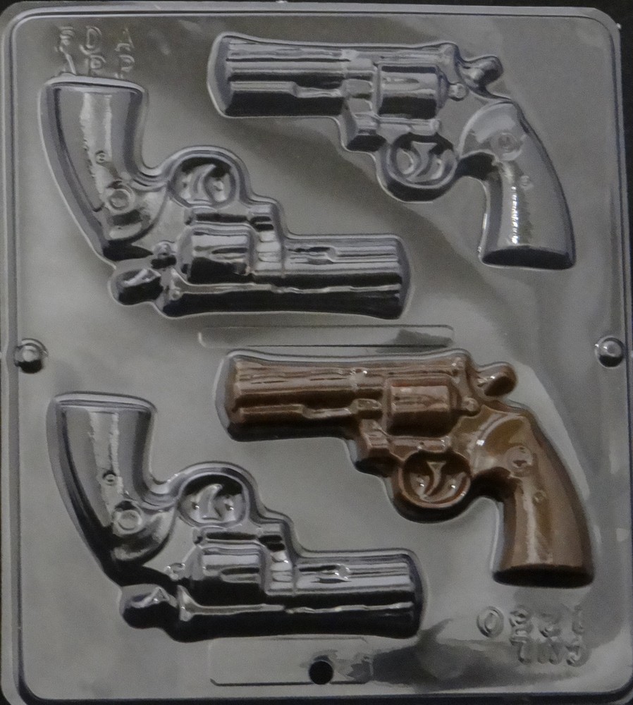 Gun Chocolate Candy Mold  1250 NEW