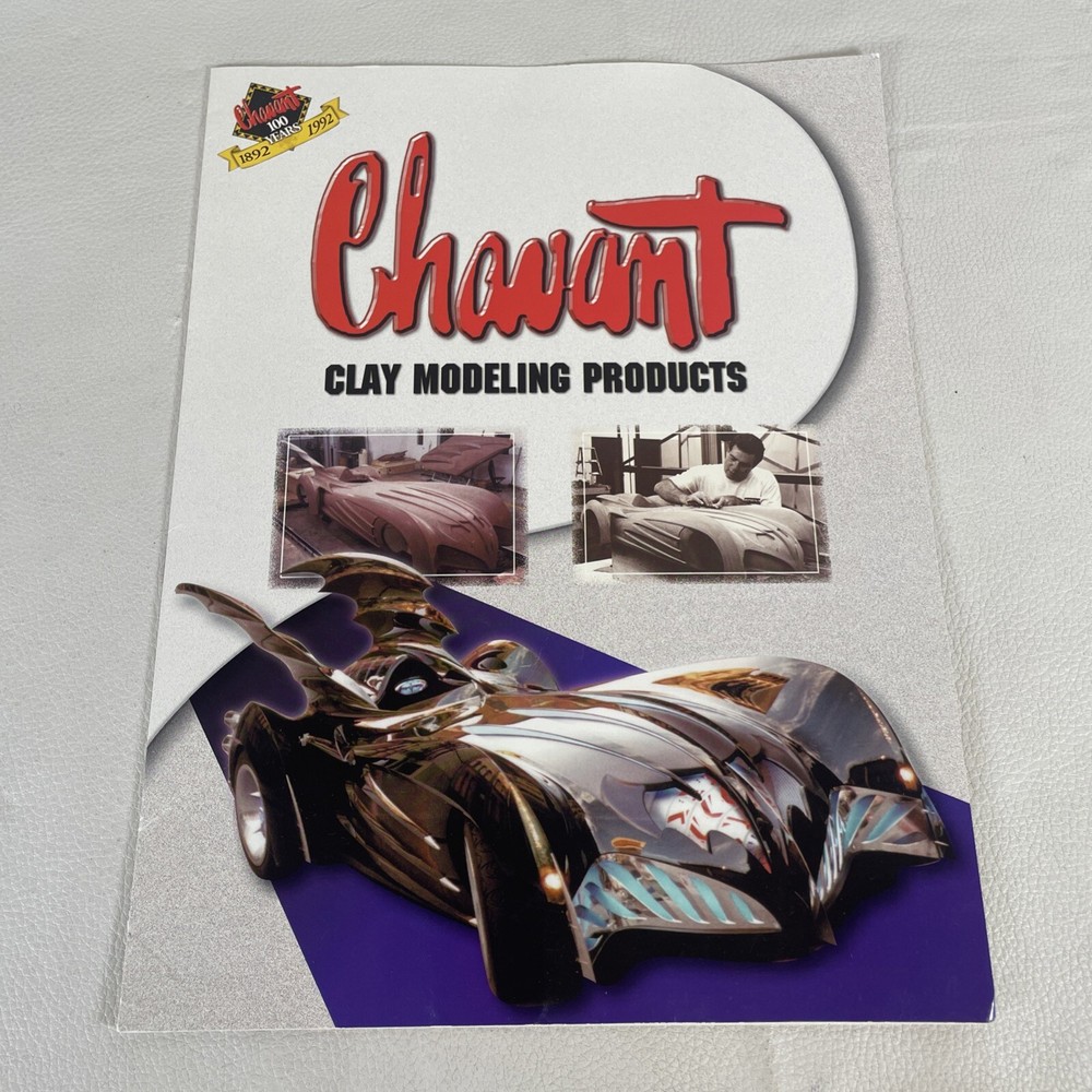 Chavant Clay Modeling 100 Years Sales Folder And Business Card