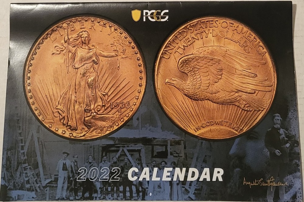 PCGS 2022 Coin Calendar