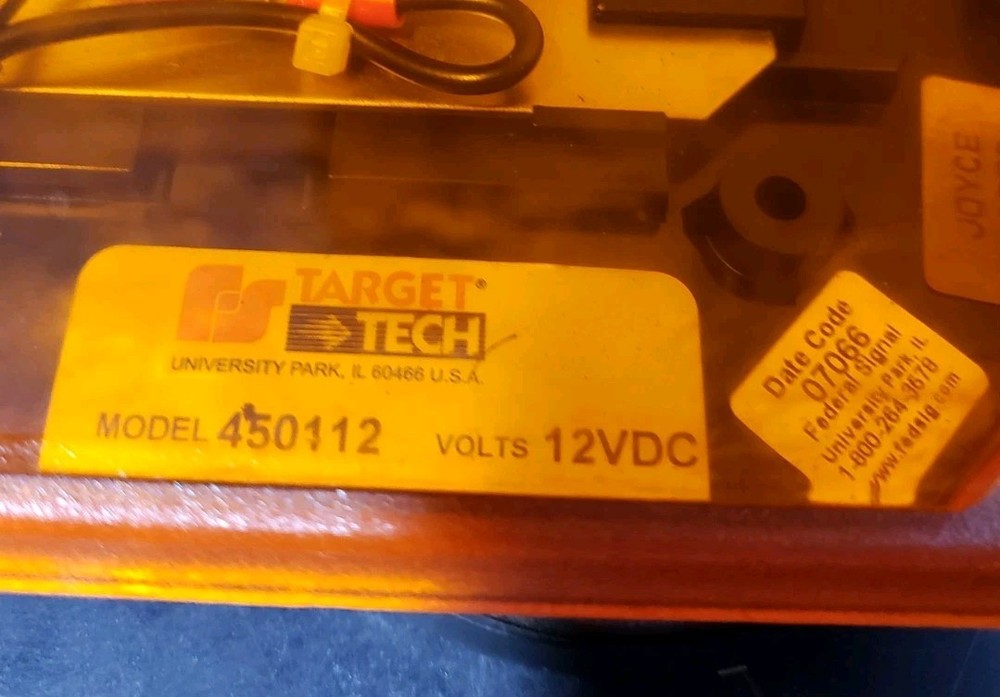 Target Tech Highlighter Model 450112 SAE W3-1 Tested & Working
