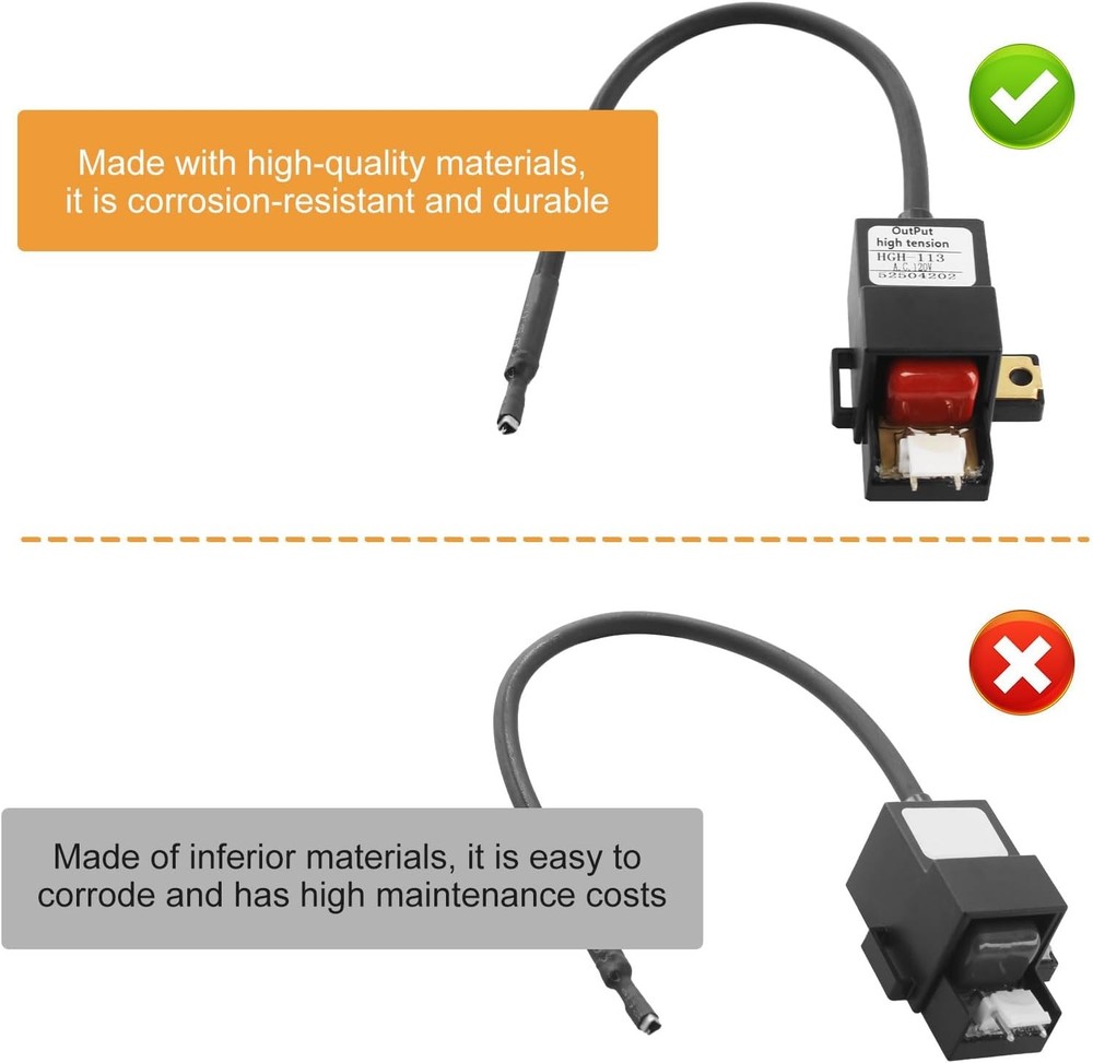RTG20235C Ignitor Coil Replacement Compatible with Rheem, Ruud, Richmond Tankles