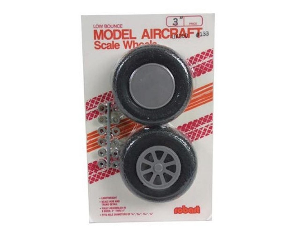 Robart UX300-Scale Diamond Tread Wheels [ROB133]