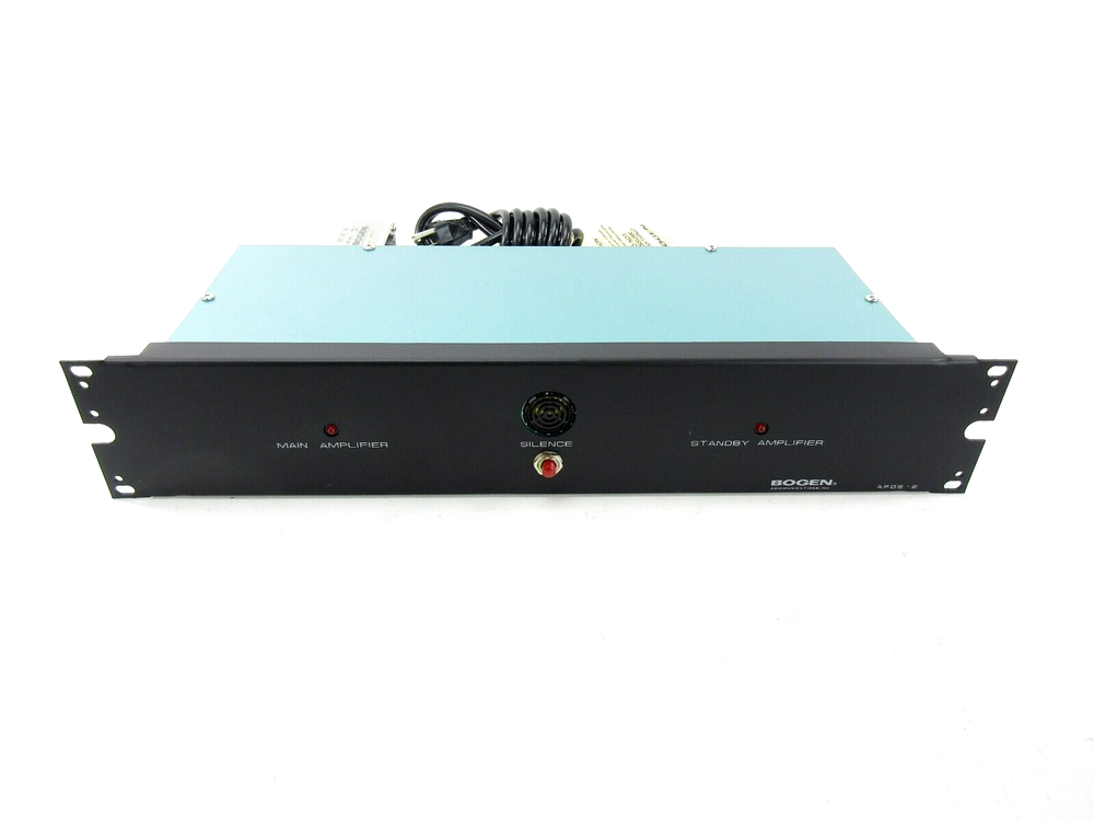 Bogen AFDS2 Automatic Failure Detector and Substitutor Standby Amplifier