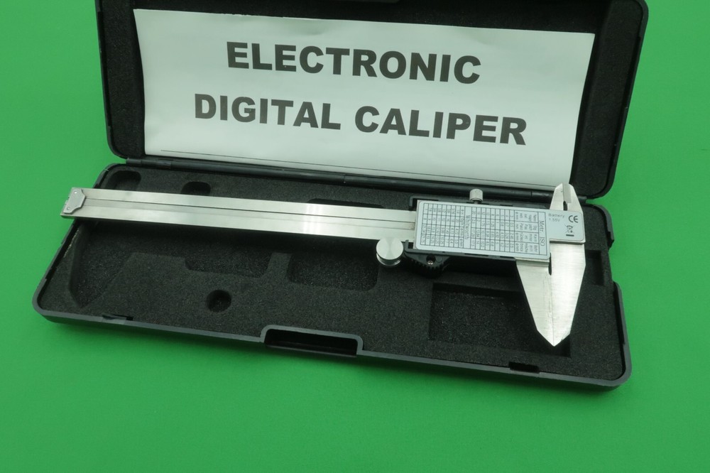 Electronic Digital Caliper 0-6" New Battery Installed