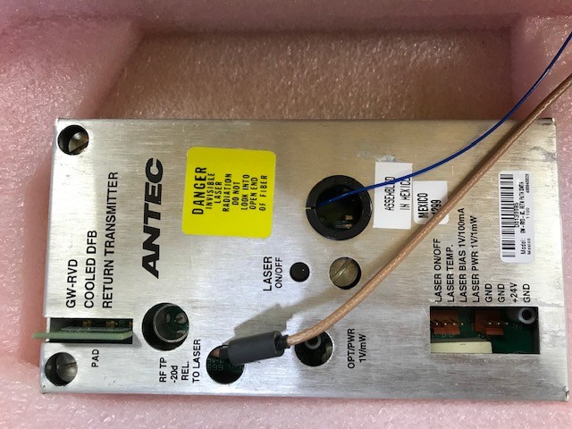 Antec GW-RVD Cooled DFB Return Transmitter New