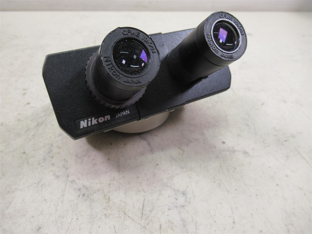 Nikon Alphaphot YS Microscope Head with CFWE 10x Eyepieces