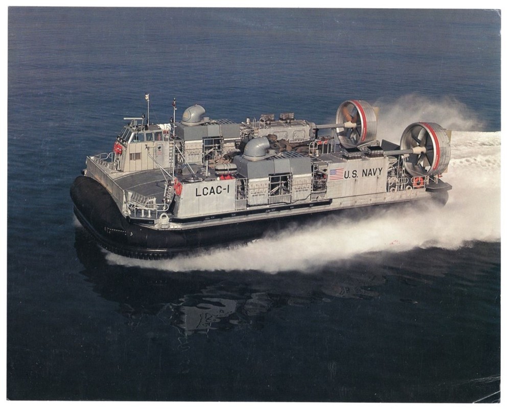 1987 Bell Aerospace Textron Navy LCAC-1 Completed Trials Specifications Sheet