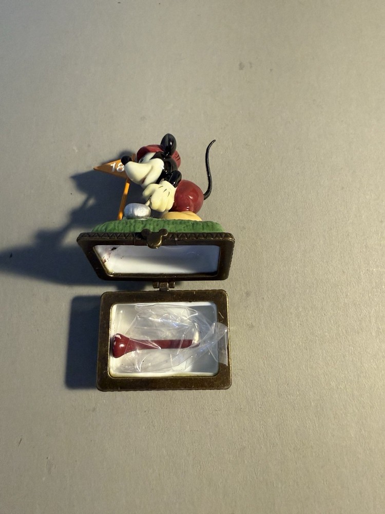 Disney Mickey Mouse Golf Trinket Box