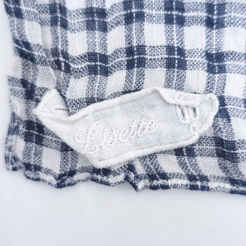Lisette Check Pattern Stole Scarf (st11-2602-32)