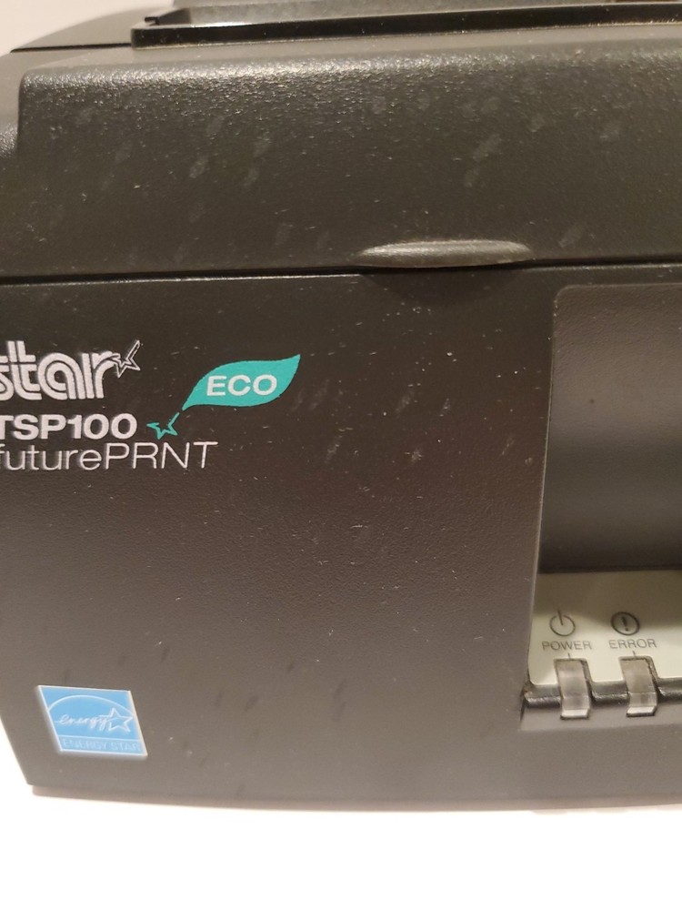 Star Micronics TSP100 futurePRNT ECO TSP100II-(With USB/ Power Cable)-TESTED