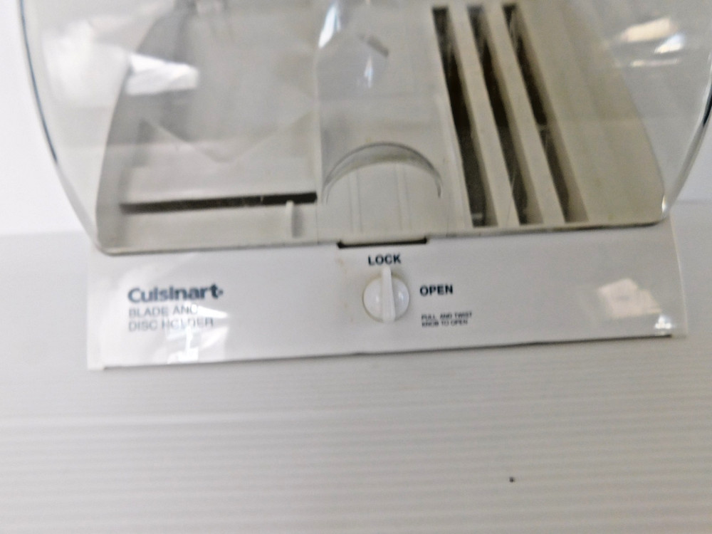 Cuisinart BDH-2 Food Processor Blade - Disc Holder With Locking Cover
