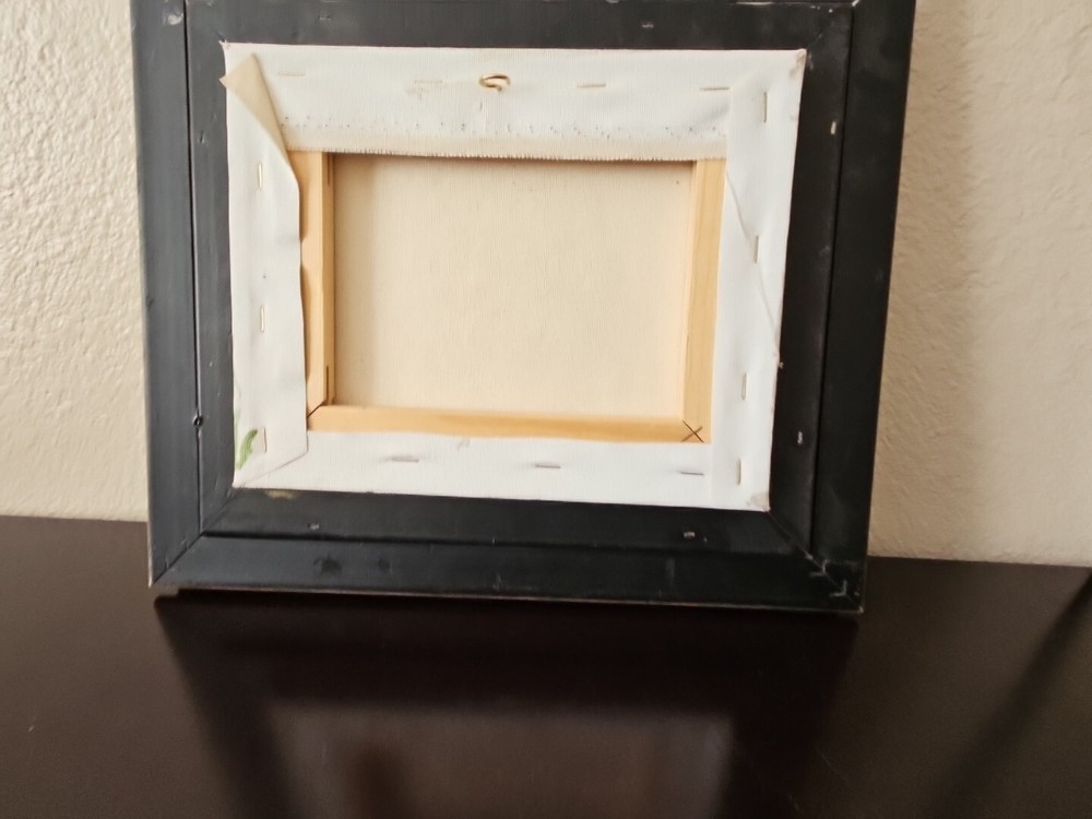 Still Life Framed Art Polymer Clay Gesso Frame