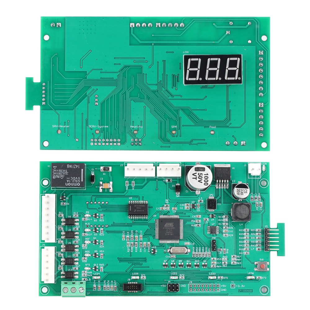 For Pentair Master Temp 400 42002-0007S Control Board Kit w/ 472610Z Switch Pad☀