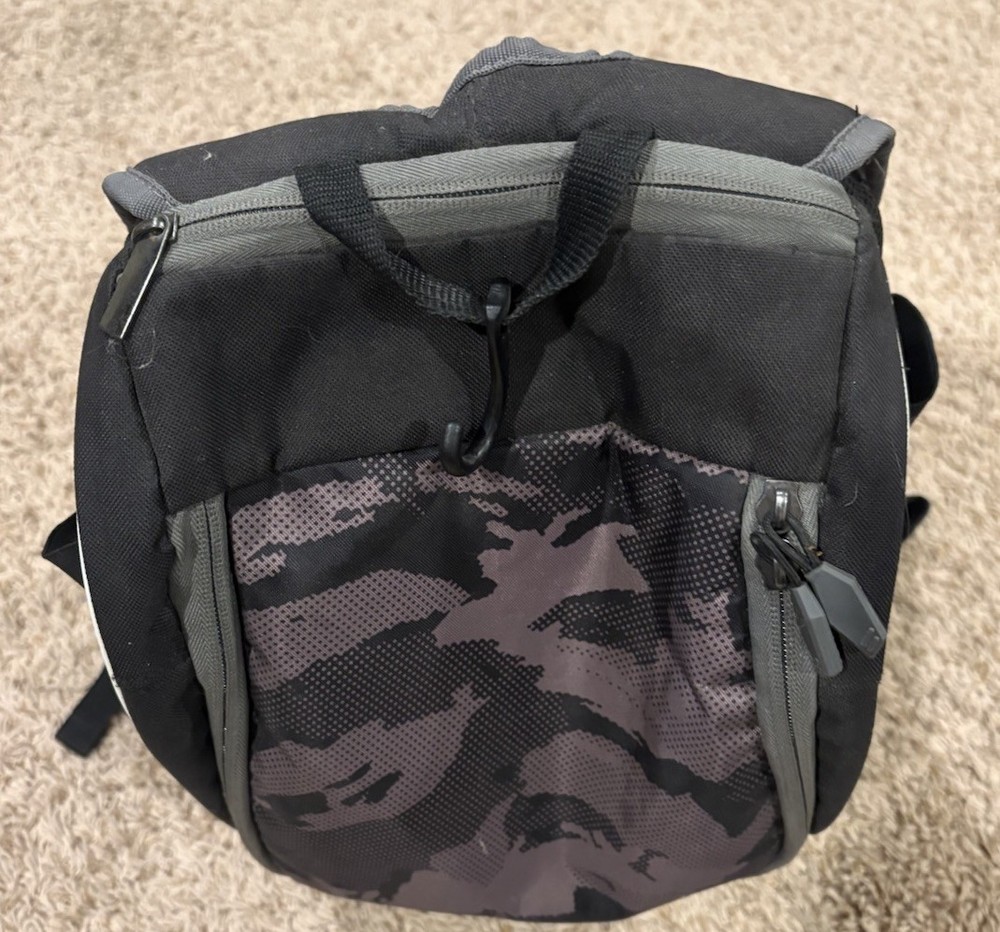 Easton Baseball Game Ready Backpack, Black Camo