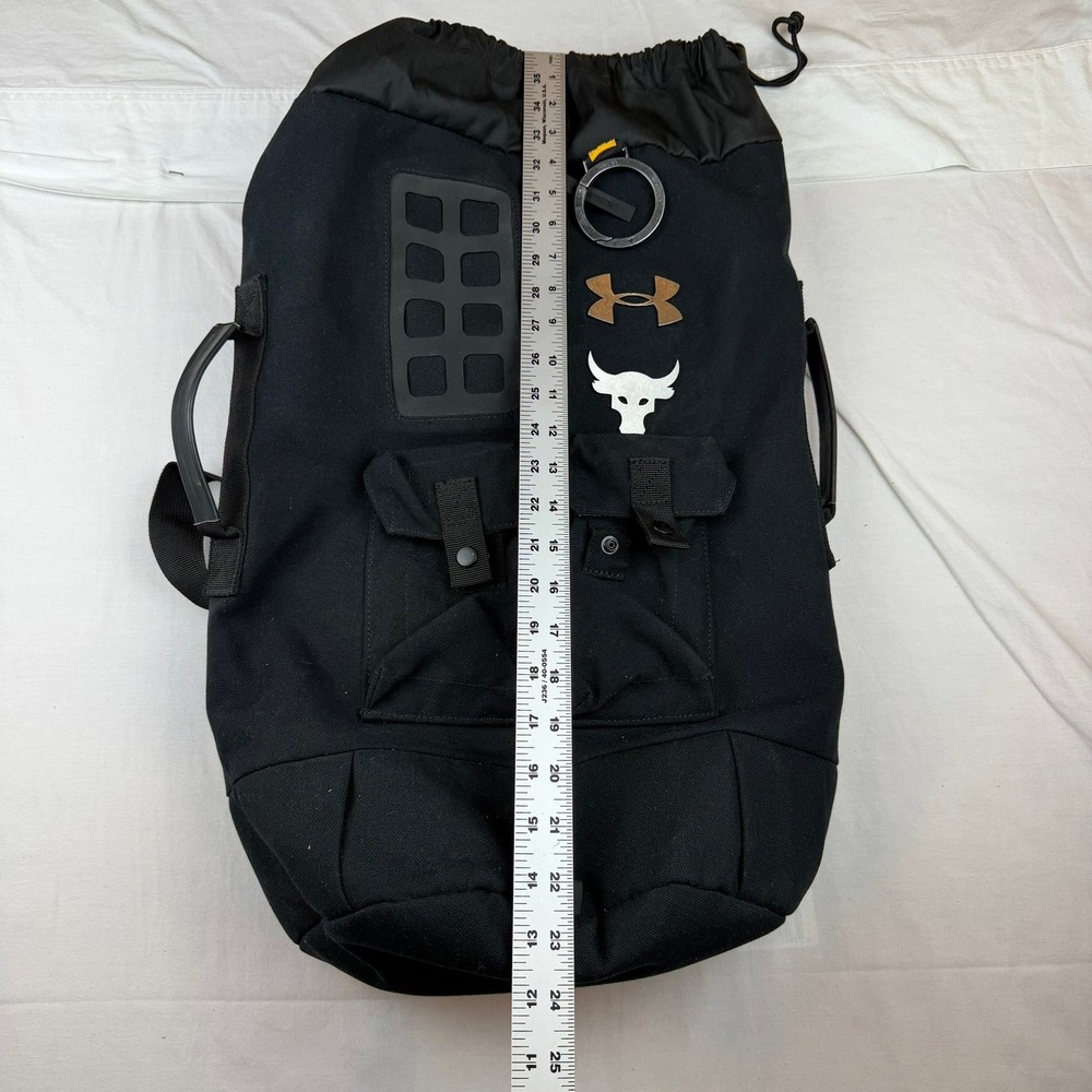 Under Armour Project Rock Black Tactical Backpack