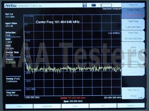 Anritsu MS2712E Spectrum Master Analyzer