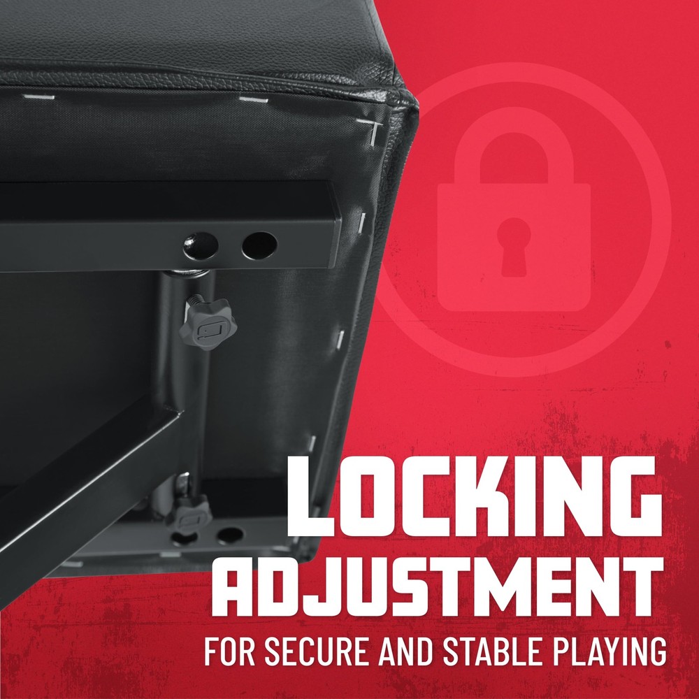 Frameworks Adjustable X-Frame Style Keyboard Bench, (GFW-Key-BNCH-1)