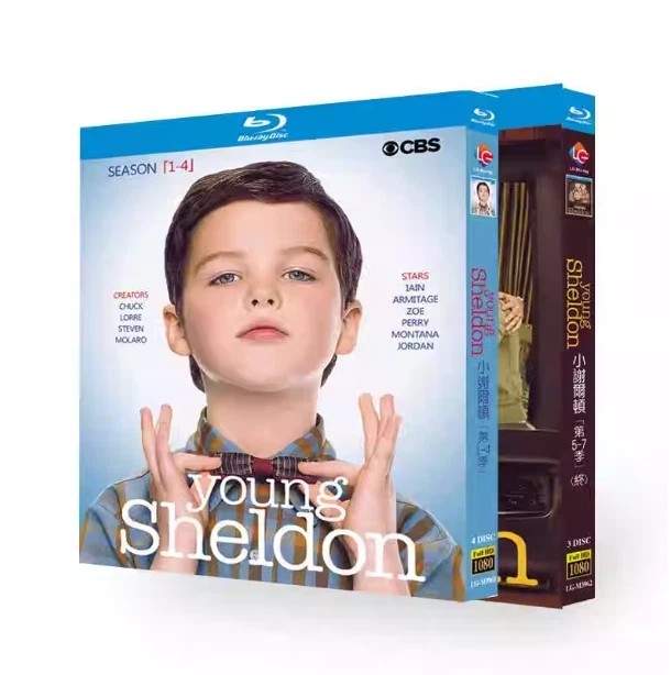 Young Sheldon 第 1 - 7 季 (2024) 7 张光盘-