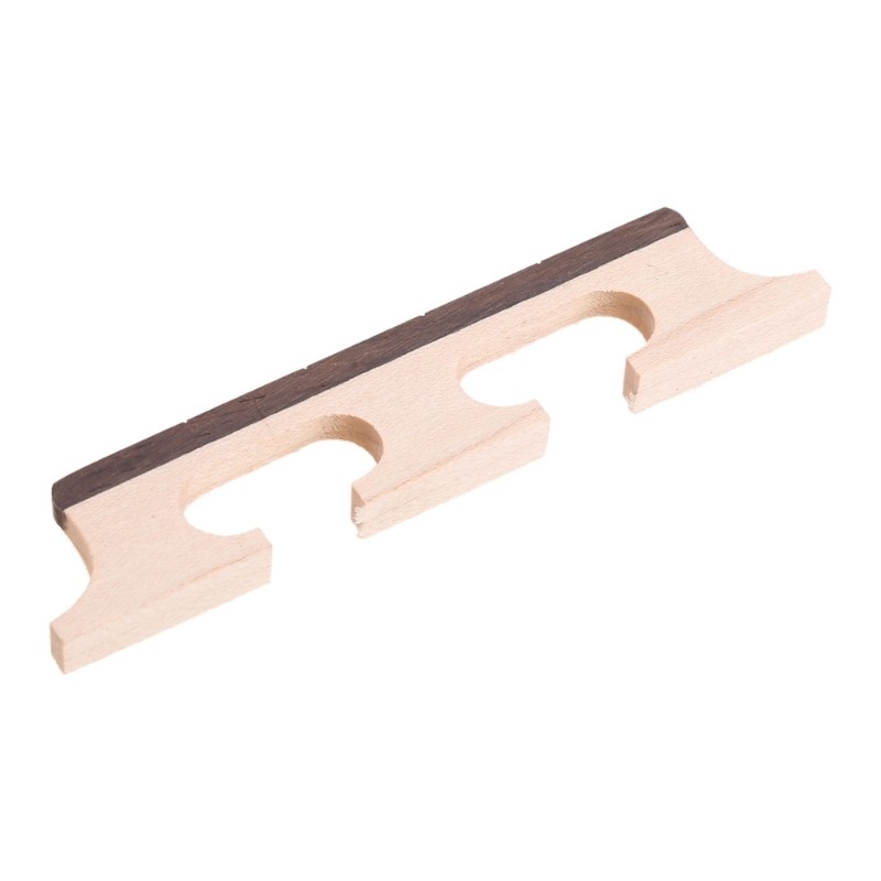 4 Strings Banjo Bridge Maple & Ebony Bridge Musical Instruments Supply