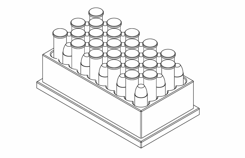 44 MAGNUM Fast Loading Tray for Filling REPACKBOX® Ammo Boxes