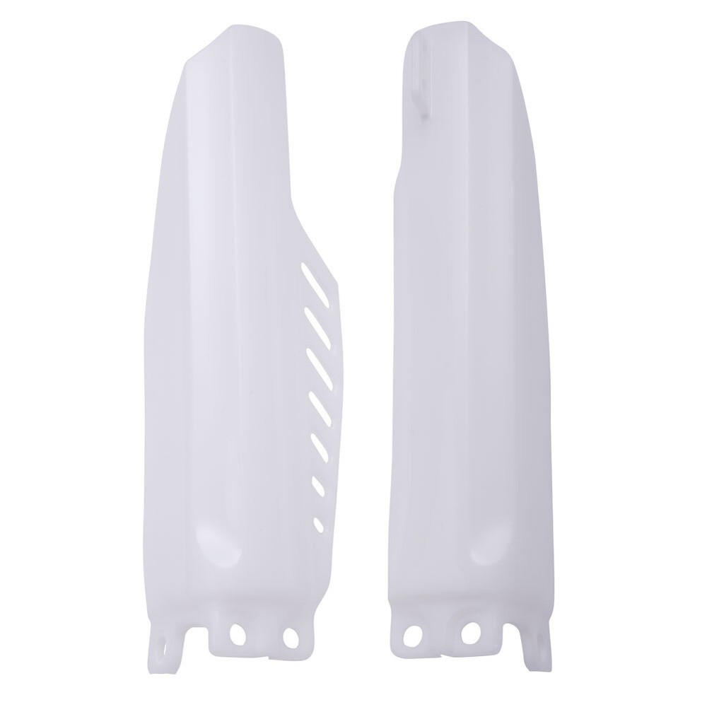 UFO Lower Fork Cover Set White For Honda CR85R 2003-2007