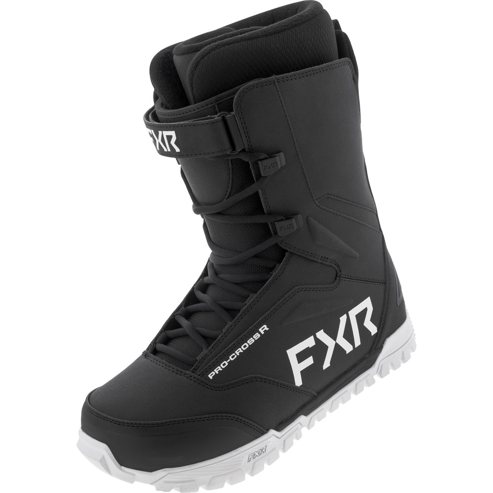 FXR Snowmobile Pro-Cross R Boots - Black/White