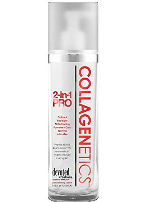 Collagenetics 2-in-1 Red Light Therapy Prep & Tanning Lotion - 9 oz.
