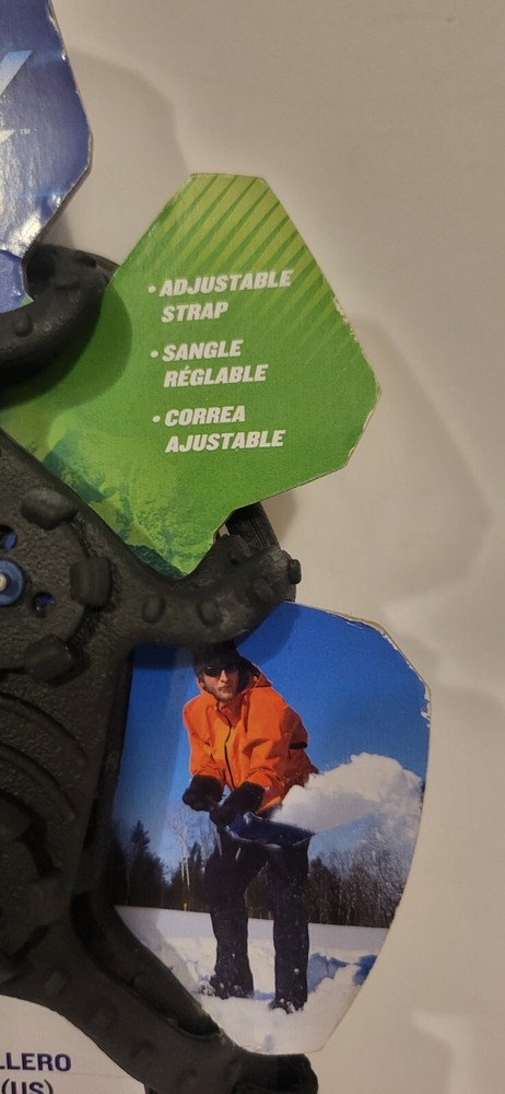Snow Trax Adjustable Straps Ice Cleats Black Size Small Medium S/P/CH-M