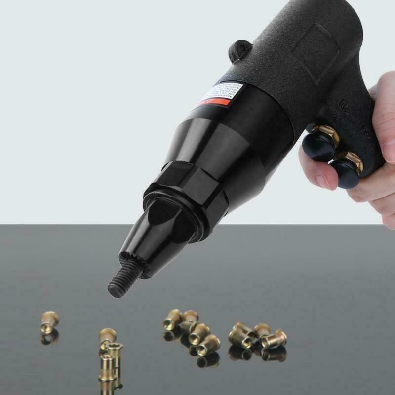 Pneumatic Rivet Nut Gun Rivnut Setting Gun Riveter Air Riveting Tool M6-M8