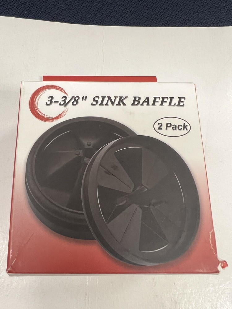 Sink Baffle Garbage Disposal Replacement Evolution Series 3-3/8"  open box