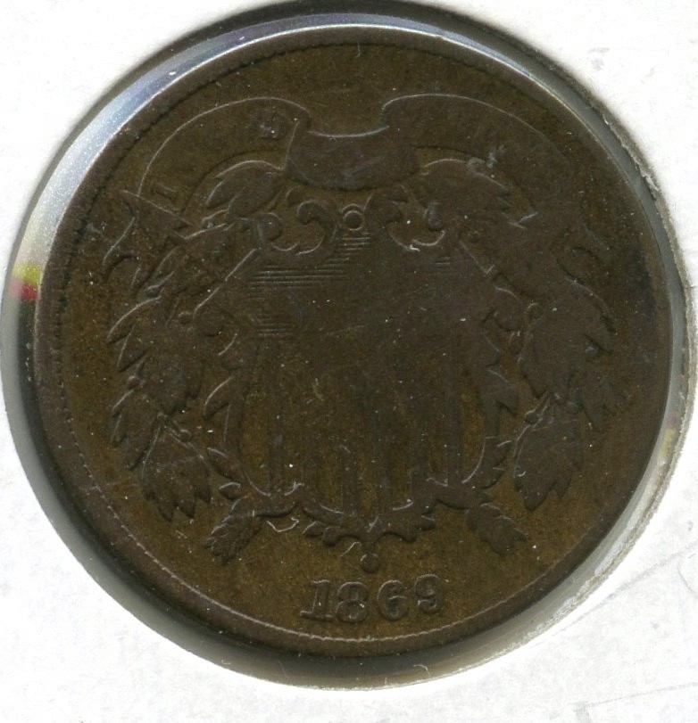 1869 2-Cent Coin - Two Cents - P863
