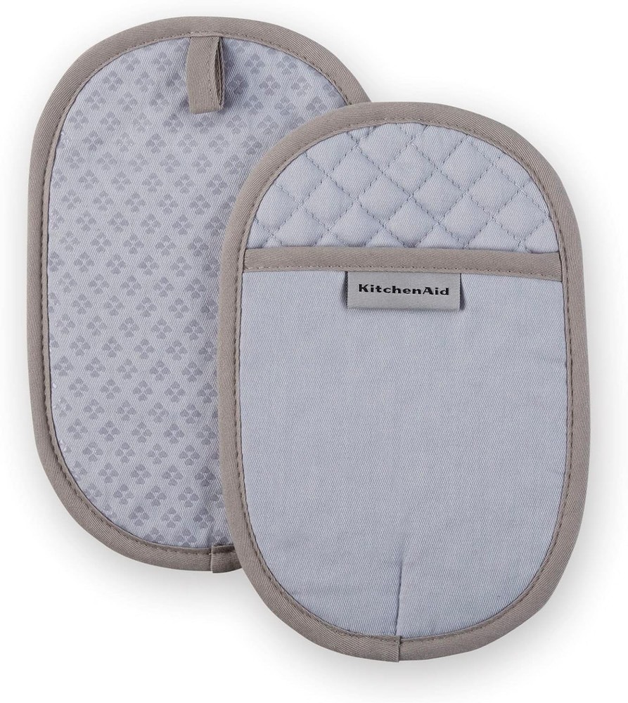 Asteroid Pot Holder 2-Pack Set Aqua 6.5"x10