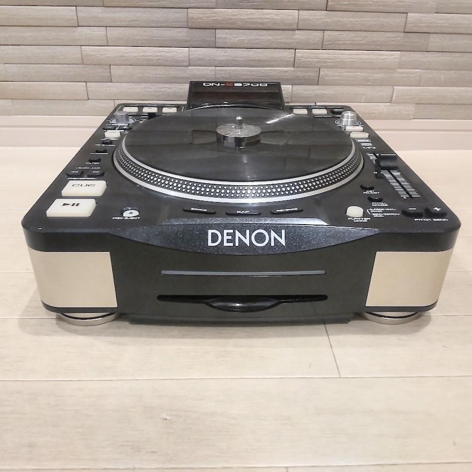 Denon DN-S3700 USB Media and CD Player Deck Motorized DJ Turntable