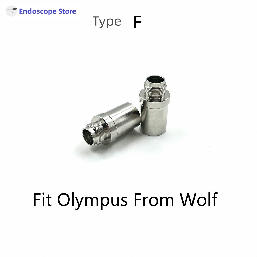 Endoscope Light Source Optical Fiber Cable Interface Adapter Convert Connector