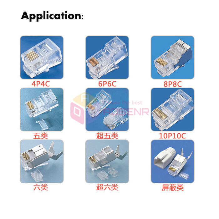 Cable Crystal Head Crimp Machine Telephone Line 5G Network Wire Press Down Tools