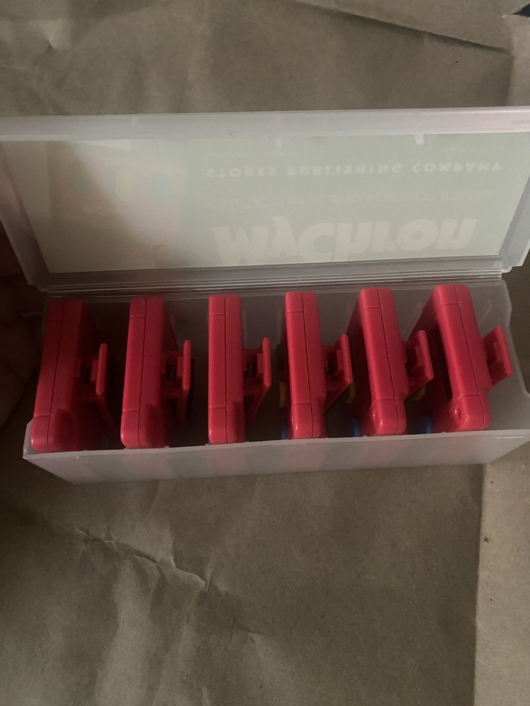 Stokes Publishing MyChron Timer, Red, Pack of 6