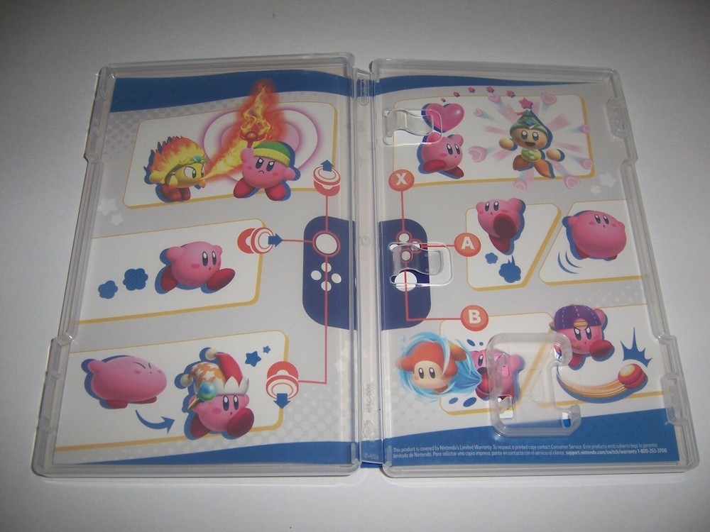 Replacement Case Kirby Star Allies Nintendo Switch Box Authentic