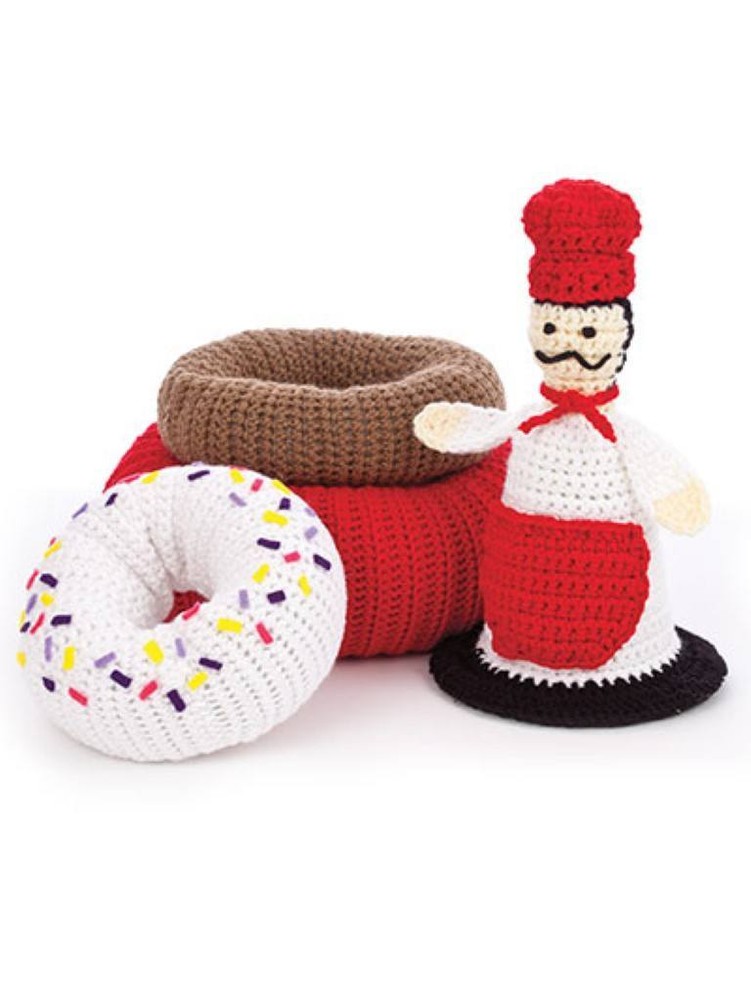NEW CROCHET PLAY TIME STACKERS 6 LOVABLE SETS