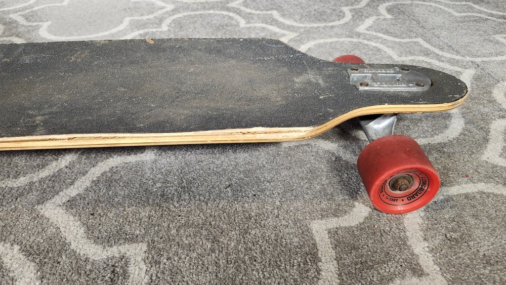Drop-Through Rimable Longboard Skateboard Complete w/ Wheels & Trucks 41" Long