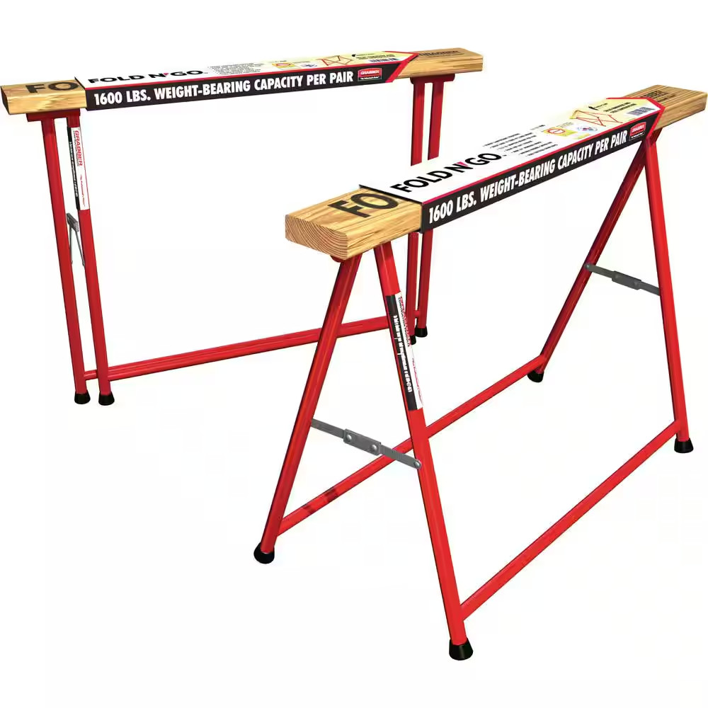 Fold N' Go Pro Sawhorse Height 32 In.