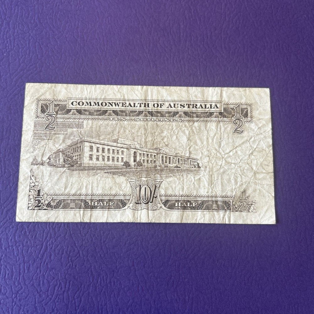 Australia- 10 Shillings-1954-60