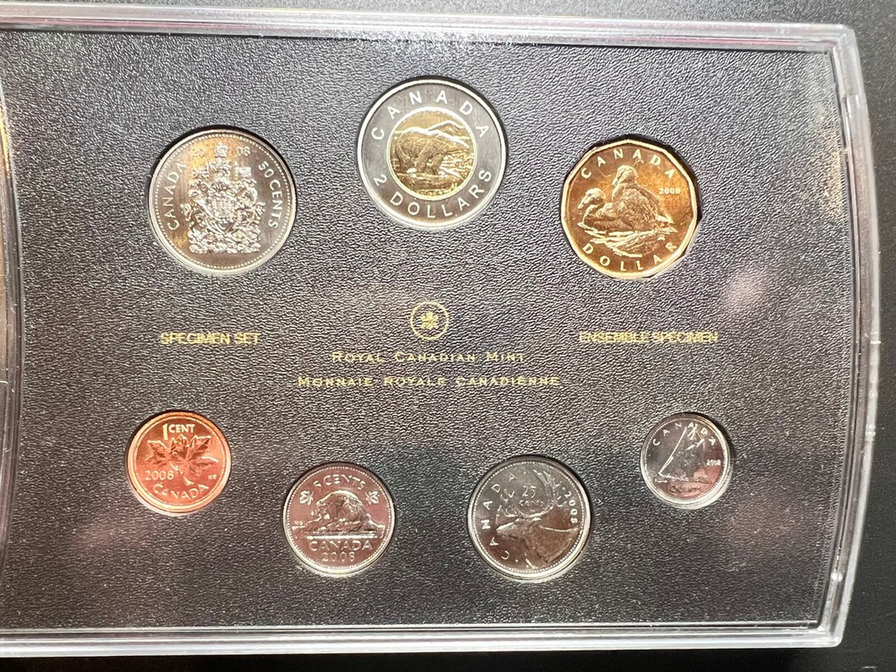 2008 Canada Specimen Set - Special Edition Common Eider Dollar