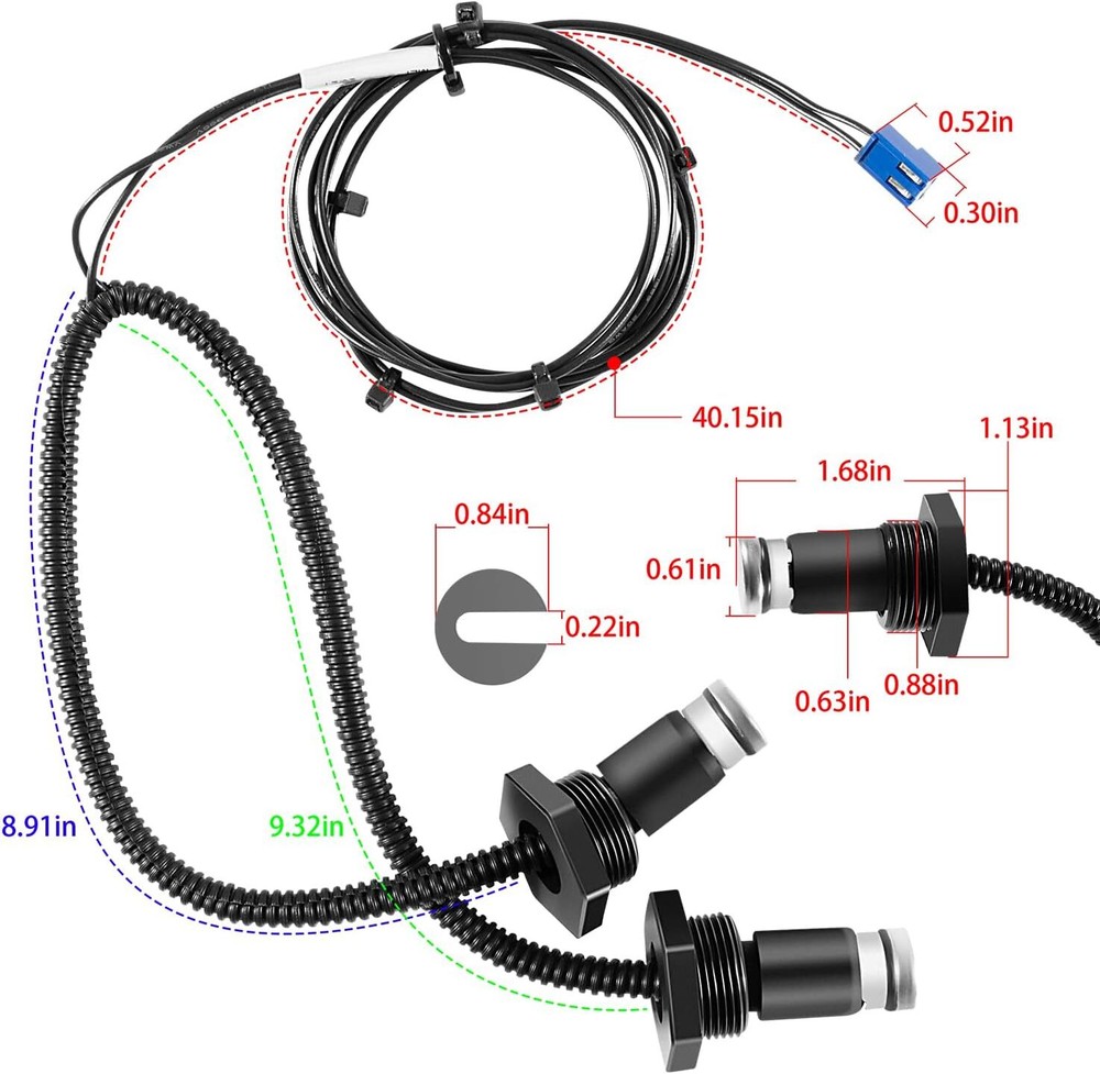 R0457400 High-Limit Wire Harness Switch Assembly For Zodiac Jandy LXi LRZE LRZM