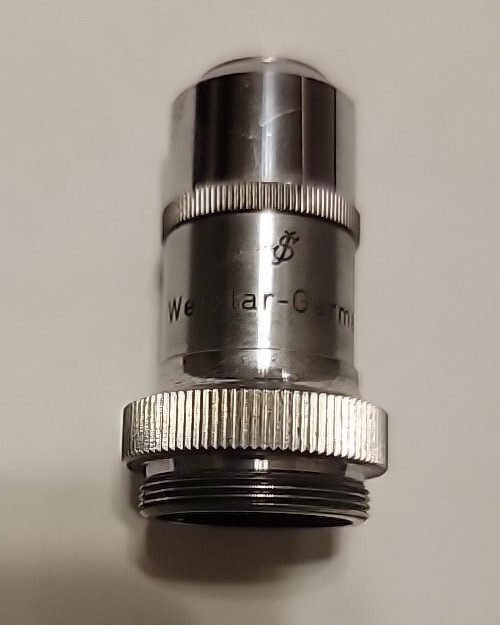 Wetzlar 100x NA 1.30 Microscope Objective