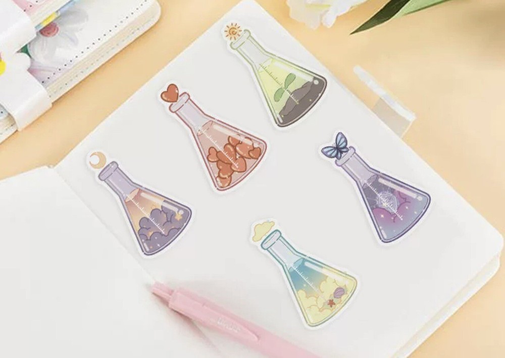 50 pcs “INS Style Drinks” Sticker Pack Laptop Decals