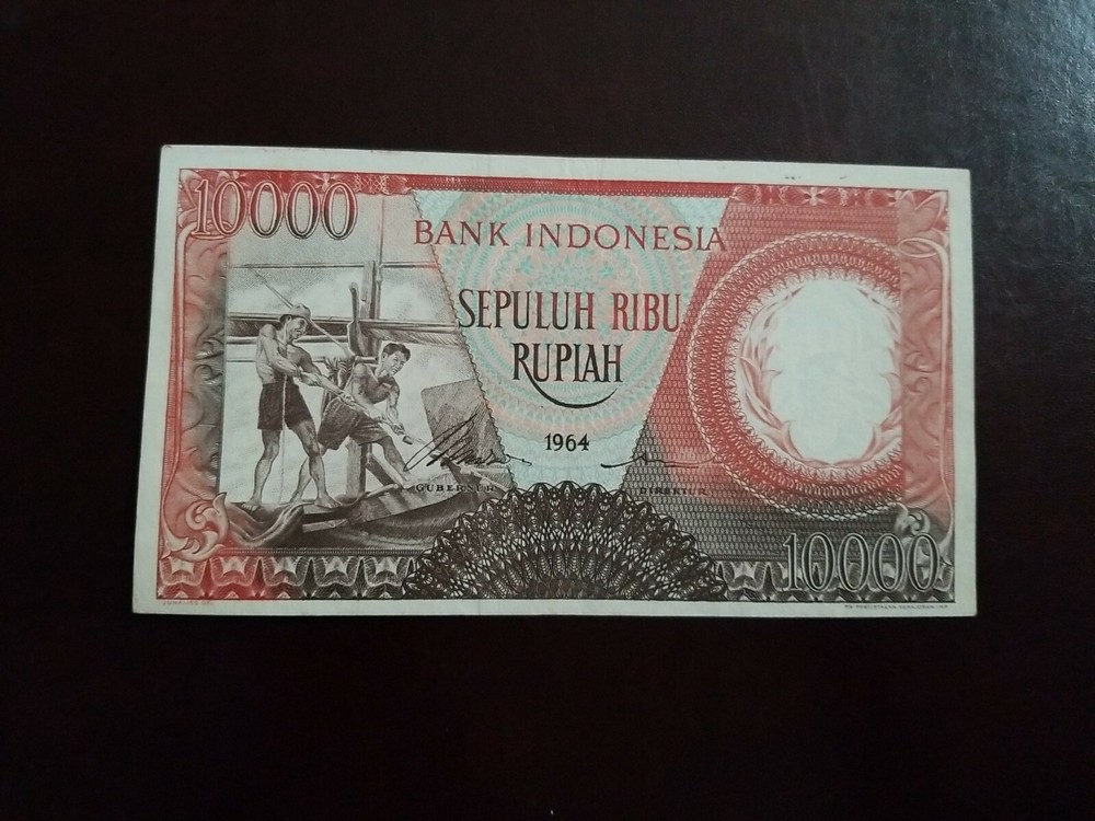 Indonesia 10000 Rupiah 1964 P.99