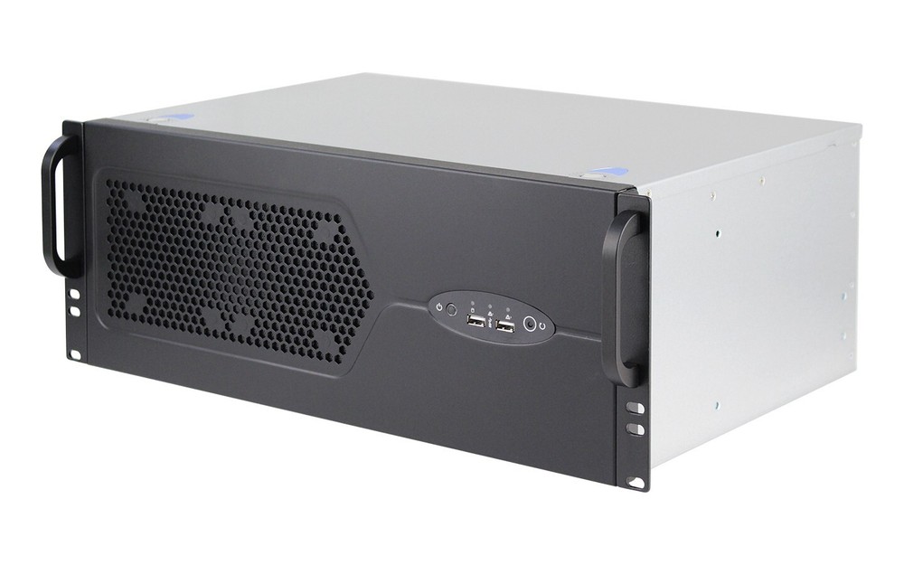 Vertical PCI Expansion Slots Industrial PC 4U Rackmount Empty server chassis