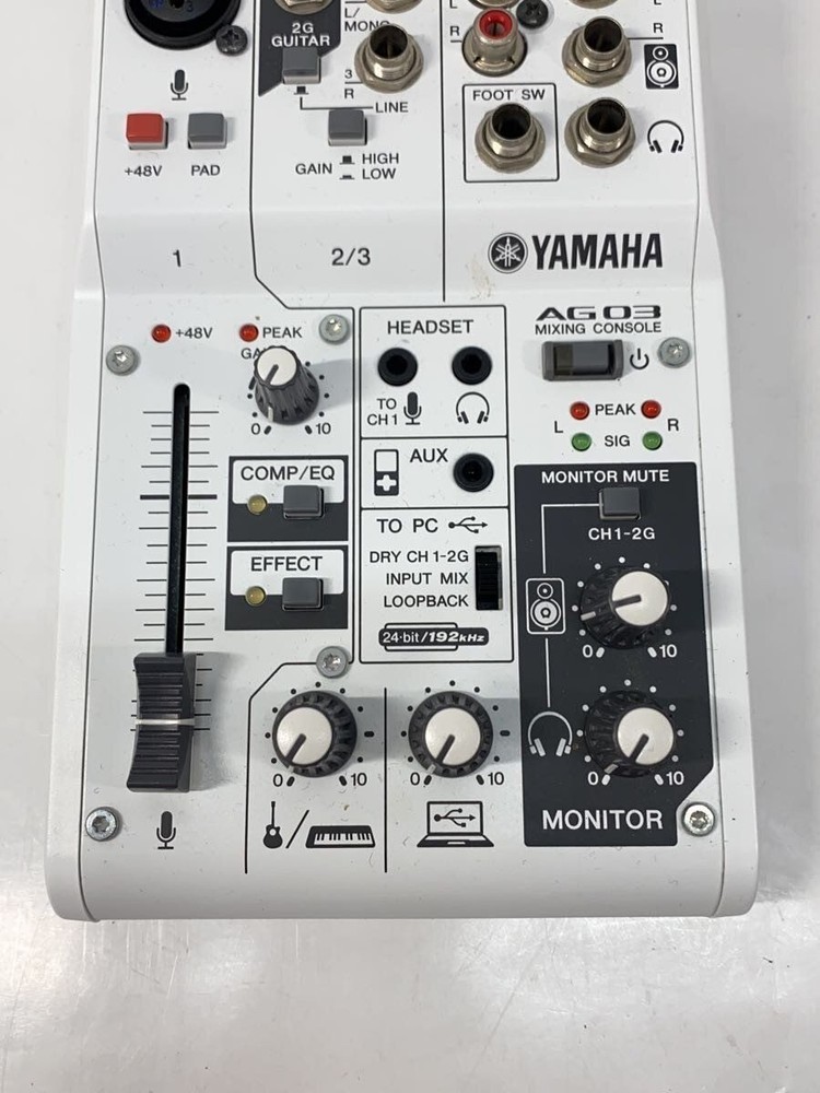 YAMAHA AG03 MIXER Used